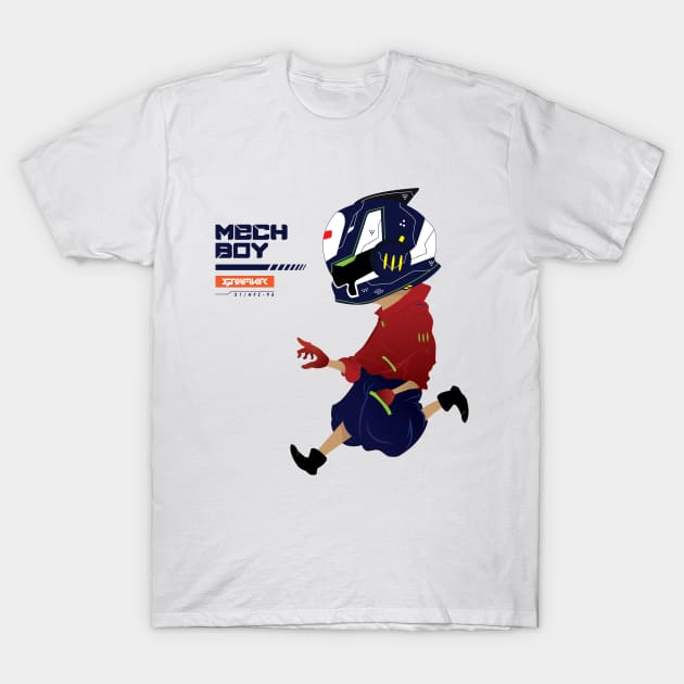 MECH BOY T-Shirt by harfyzakaria